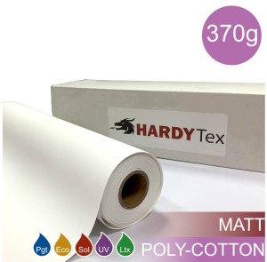 Холст POLY-COTTON MATTE UNIVERSAL 370g W\P(0,610 х 18м)